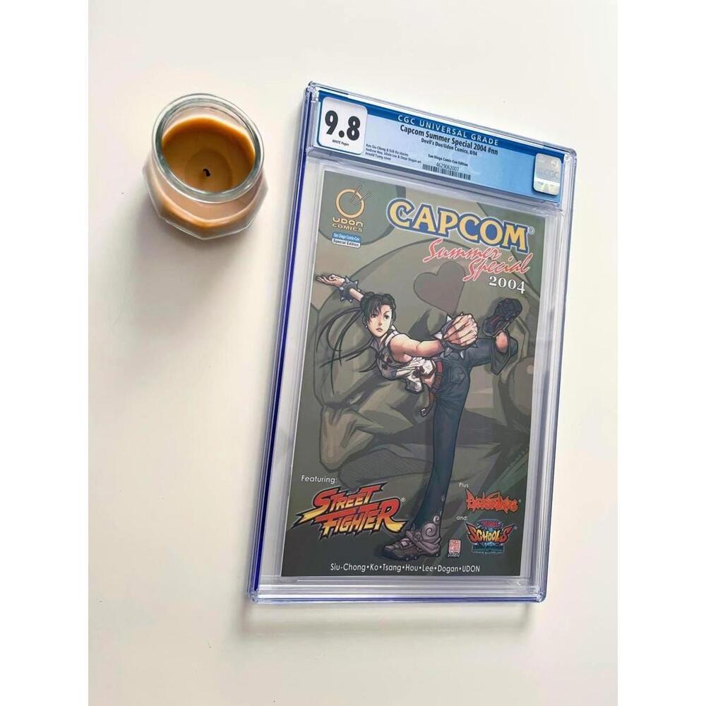 CGC 9.8 Chun-Li Comic: Capcom Summer Special 2004, SDCC Exclusive